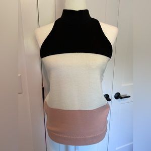 Premise Striped Sweater Tank